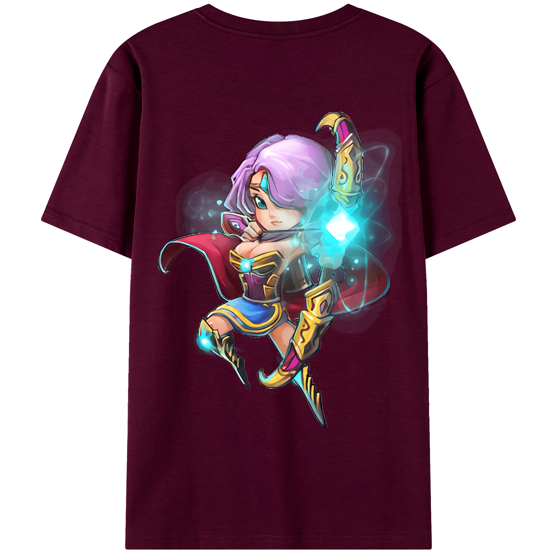リーグ・オブ・レジェンド League of Legends LOL レディース半袖Tシャツ(バックプリント)